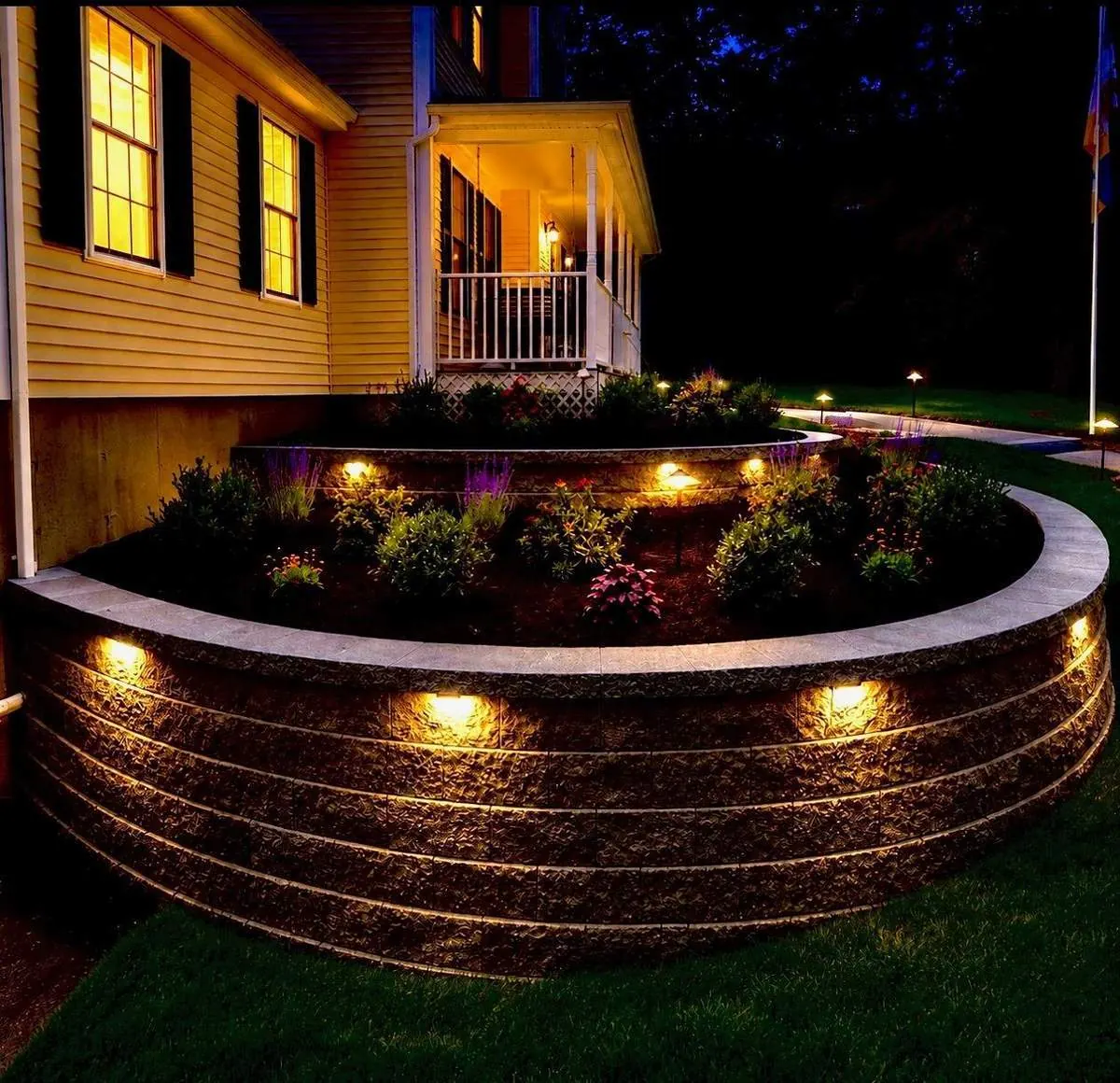 Landscape Night Lighting