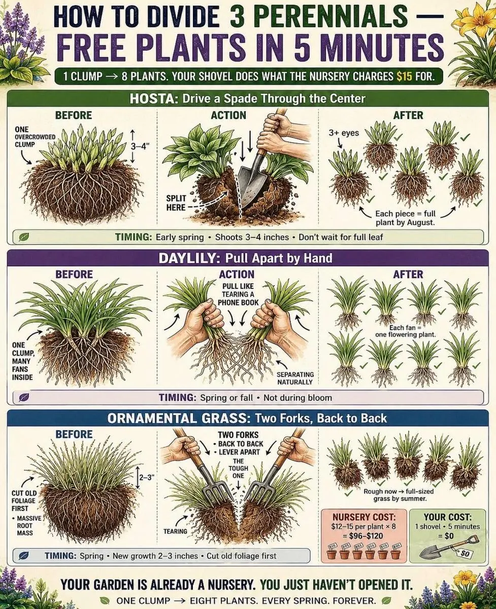 How to Divide Perennials