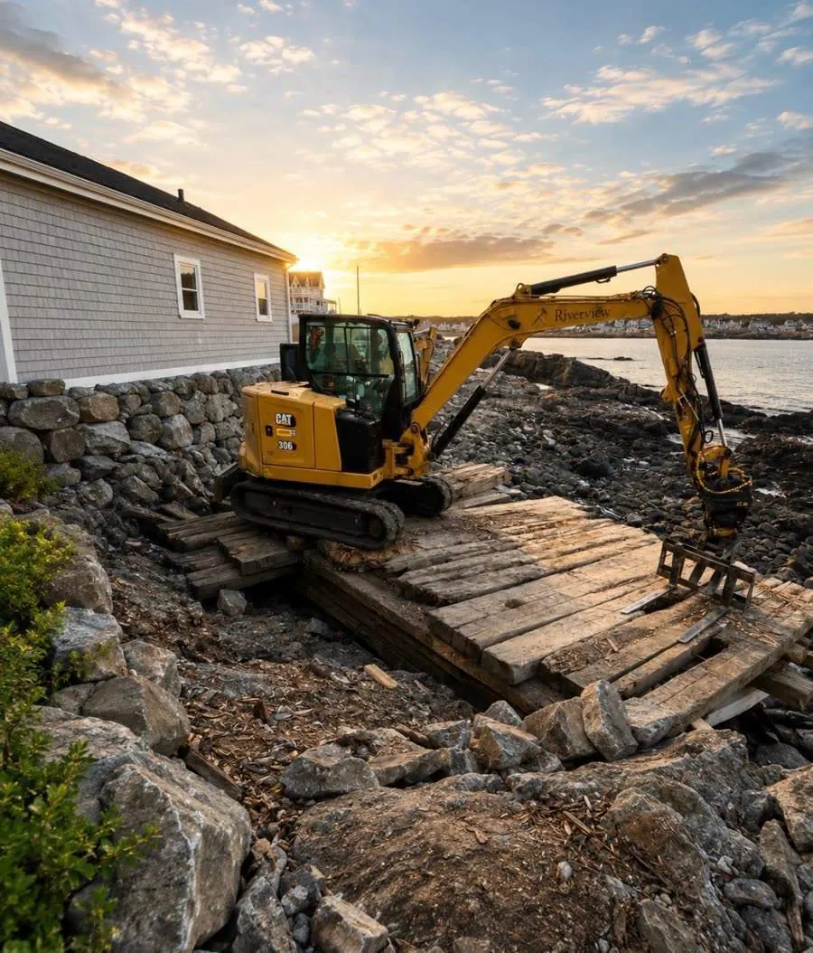 Excavation and site preparation - NH Seacoast